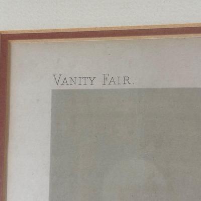 LOT 232: Set Of 4 Vintage Framed Vanity Fair Prints
