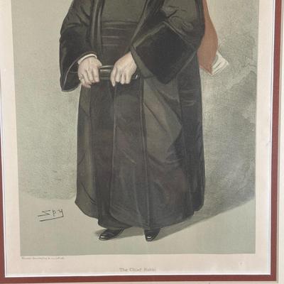 LOT 232: Set Of 4 Vintage Framed Vanity Fair Prints