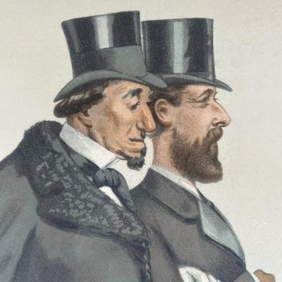 LOT 232: Set Of 4 Vintage Framed Vanity Fair Prints