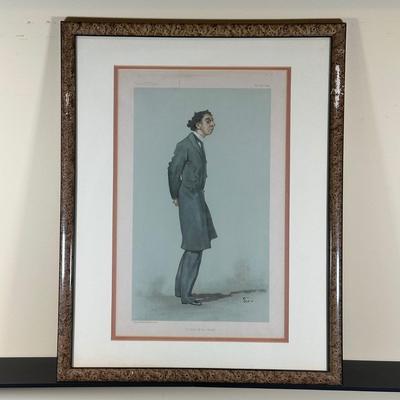 LOT 232: Set Of 4 Vintage Framed Vanity Fair Prints