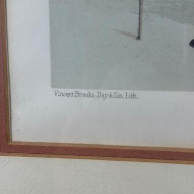 LOT 232: Set Of 4 Vintage Framed Vanity Fair Prints