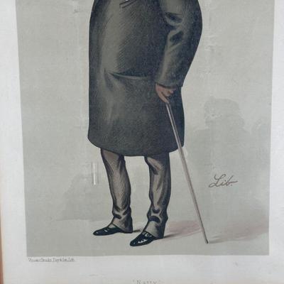 LOT 232: Set Of 4 Vintage Framed Vanity Fair Prints