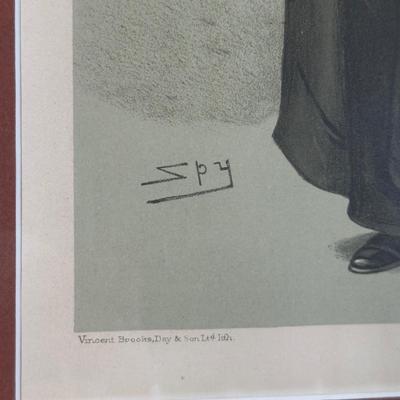 LOT 232: Set Of 4 Vintage Framed Vanity Fair Prints