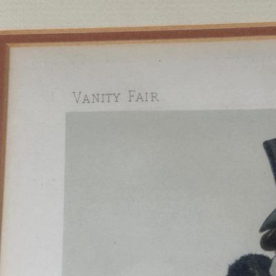 LOT 232: Set Of 4 Vintage Framed Vanity Fair Prints