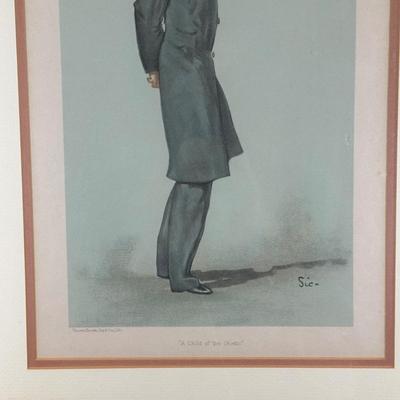 LOT 233: Set Of 4 Vintage Framed Vanity Fair Prints