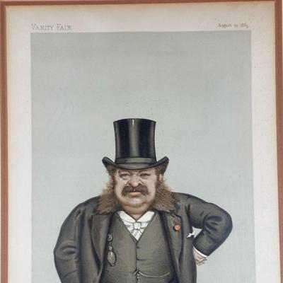 LOT 233: Set Of 4 Vintage Framed Vanity Fair Prints