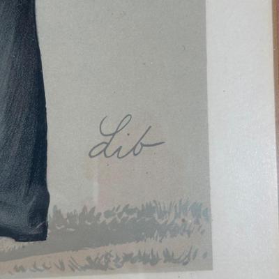 LOT 233: Set Of 4 Vintage Framed Vanity Fair Prints