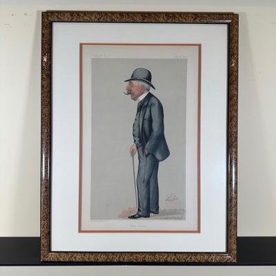 LOT 233: Set Of 4 Vintage Framed Vanity Fair Prints