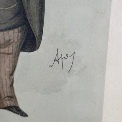 LOT 233: Set Of 4 Vintage Framed Vanity Fair Prints