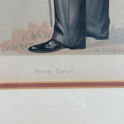 LOT 233: Set Of 4 Vintage Framed Vanity Fair Prints