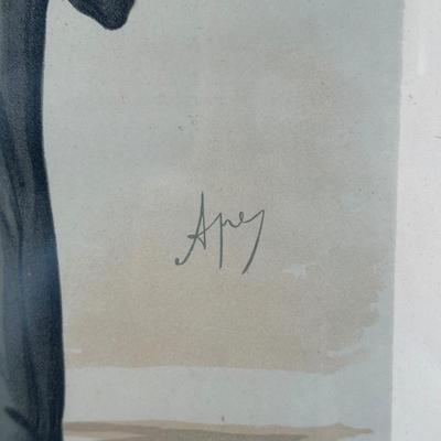 LOT 234: Set Of 4 Vintage Framed Vanity Fair Prints