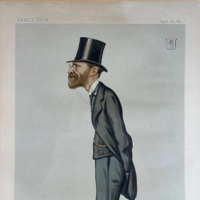 LOT 234: Set Of 4 Vintage Framed Vanity Fair Prints