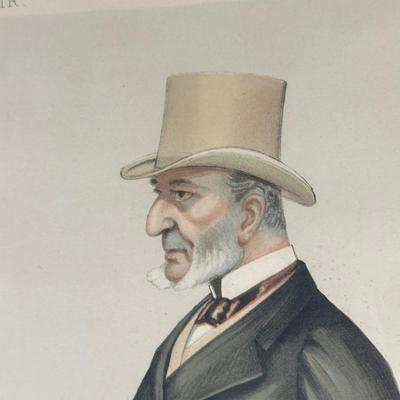 LOT 234: Set Of 4 Vintage Framed Vanity Fair Prints