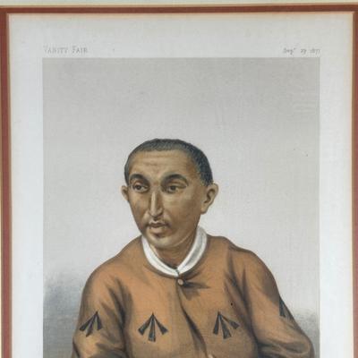 LOT 234: Set Of 4 Vintage Framed Vanity Fair Prints