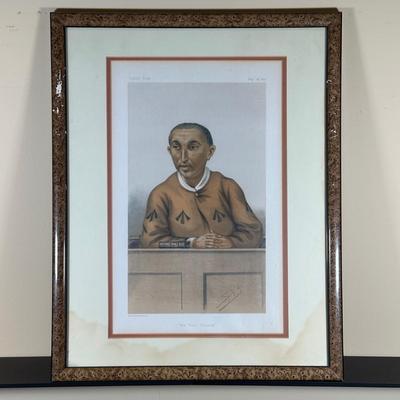 LOT 234: Set Of 4 Vintage Framed Vanity Fair Prints