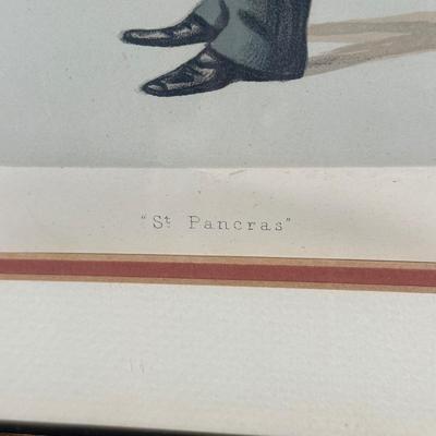 LOT 234: Set Of 4 Vintage Framed Vanity Fair Prints