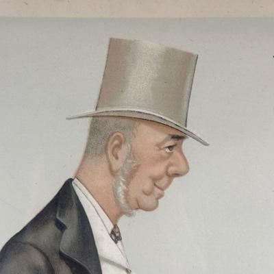 LOT 234: Set Of 4 Vintage Framed Vanity Fair Prints