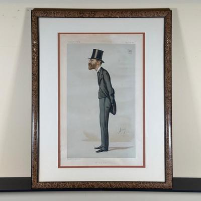 LOT 234: Set Of 4 Vintage Framed Vanity Fair Prints