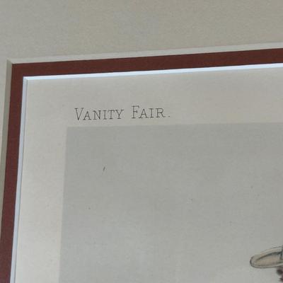 LOT 234: Set Of 4 Vintage Framed Vanity Fair Prints
