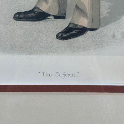 LOT 234: Set Of 4 Vintage Framed Vanity Fair Prints