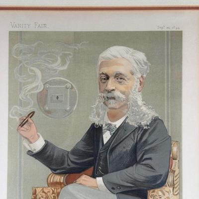 LOT 235: Set Of 4 Vintage Framed Vanity Fair Prints