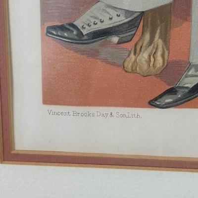 LOT 235: Set Of 4 Vintage Framed Vanity Fair Prints