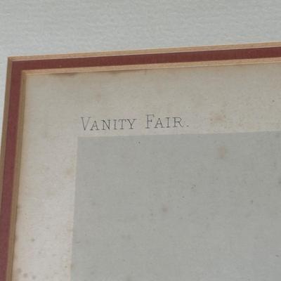 LOT 235: Set Of 4 Vintage Framed Vanity Fair Prints