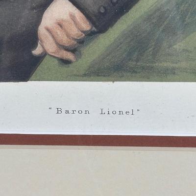 LOT 235: Set Of 4 Vintage Framed Vanity Fair Prints