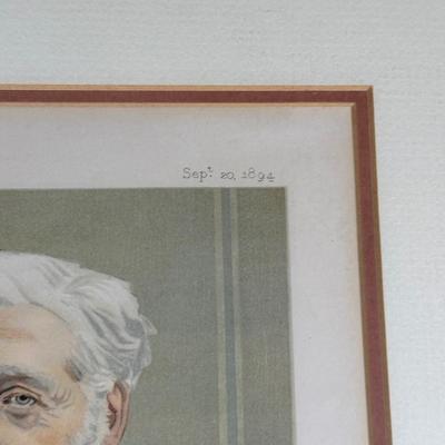 LOT 235: Set Of 4 Vintage Framed Vanity Fair Prints