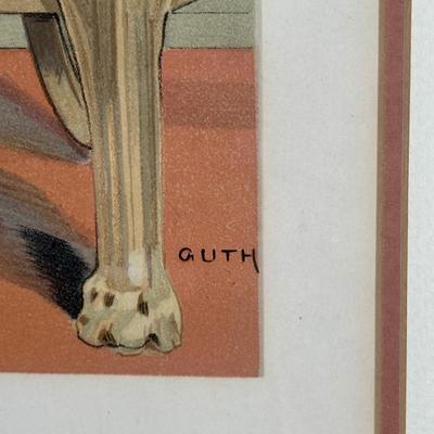 LOT 235: Set Of 4 Vintage Framed Vanity Fair Prints