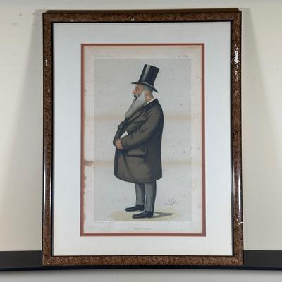 LOT 235: Set Of 4 Vintage Framed Vanity Fair Prints
