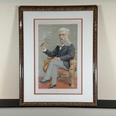 LOT 235: Set Of 4 Vintage Framed Vanity Fair Prints