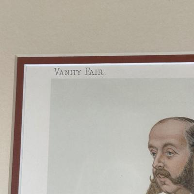 LOT 235: Set Of 4 Vintage Framed Vanity Fair Prints