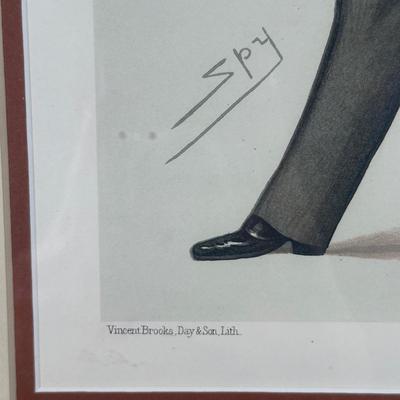 LOT 235: Set Of 4 Vintage Framed Vanity Fair Prints