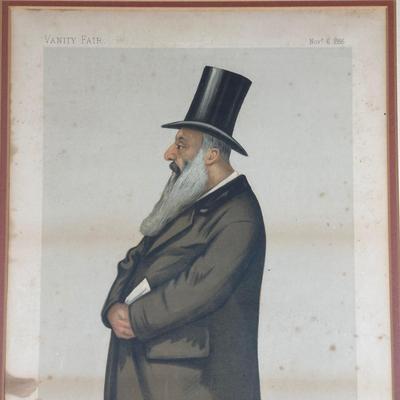 LOT 235: Set Of 4 Vintage Framed Vanity Fair Prints