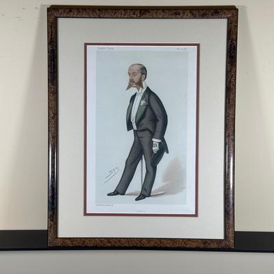 LOT 235: Set Of 4 Vintage Framed Vanity Fair Prints