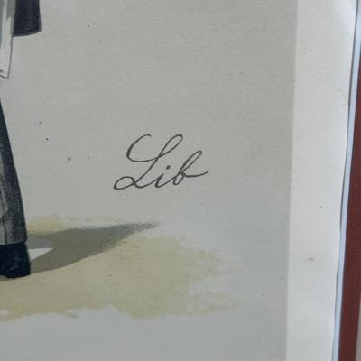 LOT 236: Set Of 4 Vintage Framed Vanity Fair Prints