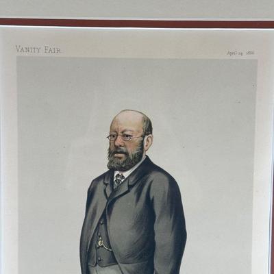 LOT 236: Set Of 4 Vintage Framed Vanity Fair Prints