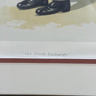 LOT 236: Set Of 4 Vintage Framed Vanity Fair Prints