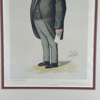 LOT 236: Set Of 4 Vintage Framed Vanity Fair Prints