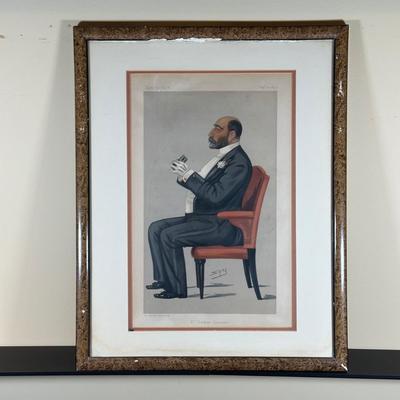 LOT 236: Set Of 4 Vintage Framed Vanity Fair Prints