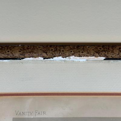 LOT 236: Set Of 4 Vintage Framed Vanity Fair Prints