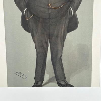 LOT 236: Set Of 4 Vintage Framed Vanity Fair Prints