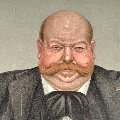 LOT 236: Set Of 4 Vintage Framed Vanity Fair Prints