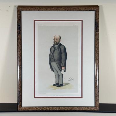 LOT 236: Set Of 4 Vintage Framed Vanity Fair Prints