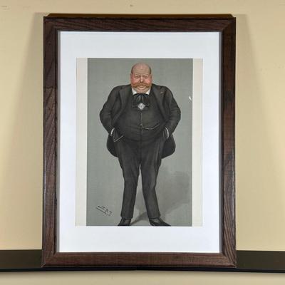 LOT 236: Set Of 4 Vintage Framed Vanity Fair Prints