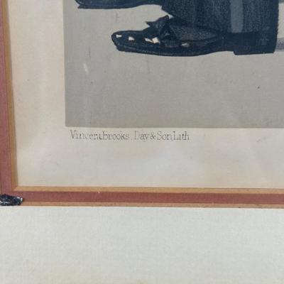 LOT 236: Set Of 4 Vintage Framed Vanity Fair Prints