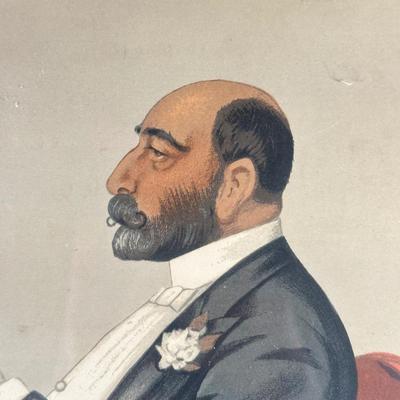 LOT 236: Set Of 4 Vintage Framed Vanity Fair Prints