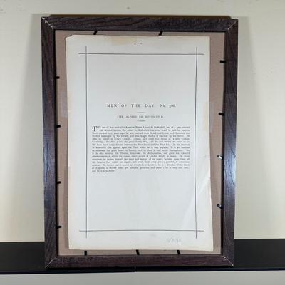 LOT 236: Set Of 4 Vintage Framed Vanity Fair Prints