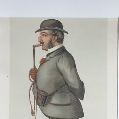 LOT 236: Set Of 4 Vintage Framed Vanity Fair Prints